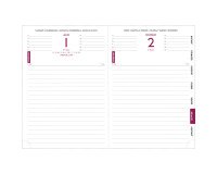 Agendas Rendez-vous Exacompta Journalier - 12 x 17 cm - Journalier 17 - Année 2026