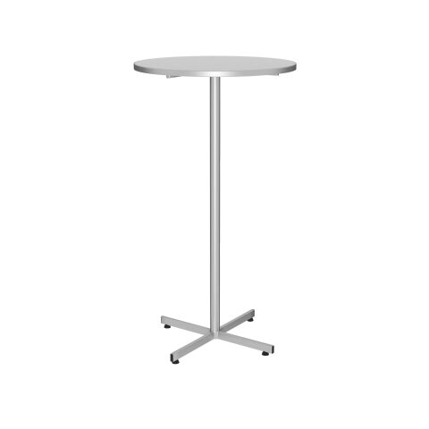 Mesa redonda alta Klass One gris