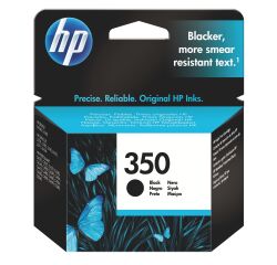 HP 350 Cartucho Original negro (200 páginas)