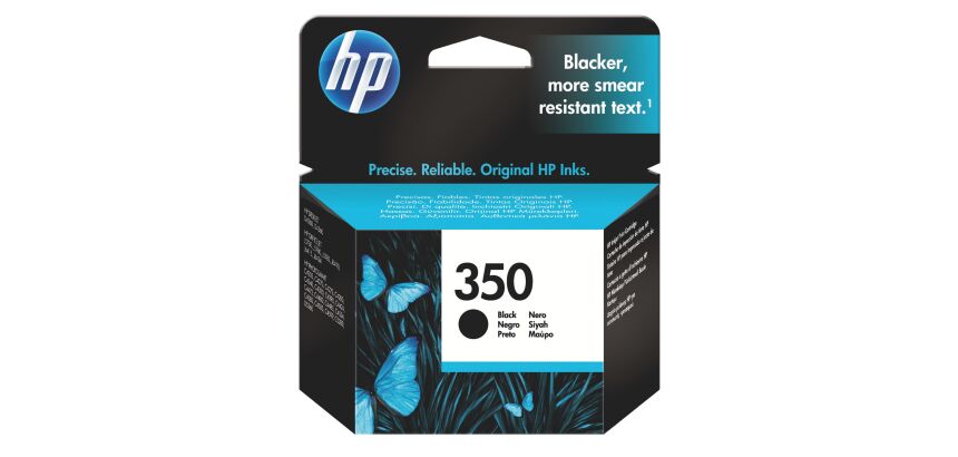 HP 350 Cartucho Original negro (200 páginas)