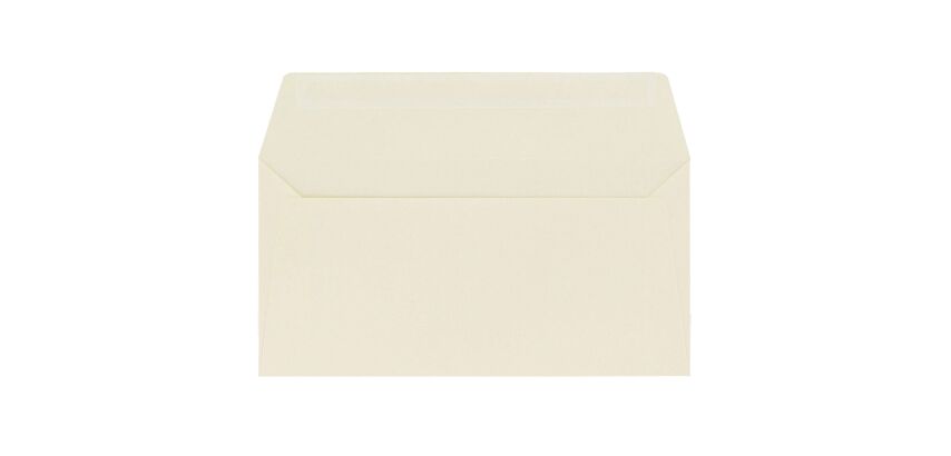 Enveloppe 110 x 220 mm Pollen Clairefontaine 120 g/m² sans fenêtre - Boîte de 200