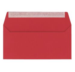 Sobre 110 x 220 mm Pollen Clairefontaine 120 g sin ventana grosella - Caja de 200