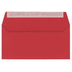 Envelope 110 x 220 mm Pollen Clairefontaine 120 g without window redcurrant - Box of 200