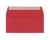 Envelope 110 x 220 mm Pollen Clairefontaine 120 g without window redcurrant - Box of 200