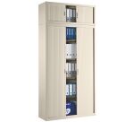 Opzetstuk met rolluiken budget klassiek H 44 x B 100 cm