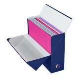Boîte de classement carton papier grain toile dos 9 cm
