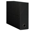 Boîte de classement carton papier grain toile dos 9 cm