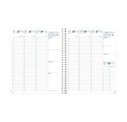 Agenda Quo Vadis Euréquart S Classique semainier - année 2027 - 24 x 30 cm