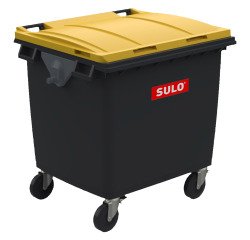 Conteneur à déchets 4 roues 1000 litres extérieur
