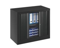 Wardrobe with Eco-designed Classic Monobloc Curtains