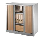 Armoires à rideaux Eco-conçue Décor Monobloc H 100 x L100