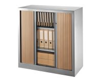 Armoires à rideaux Eco-conçue Décor Monobloc H 100 x L100