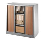 Armoires à rideaux Eco-conçue Décor Monobloc H 100 x L100