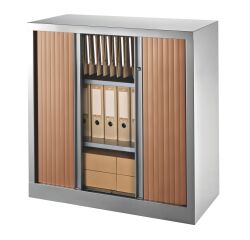 Armoires à rideaux Eco-conçue Décor Monobloc H 100 x L100