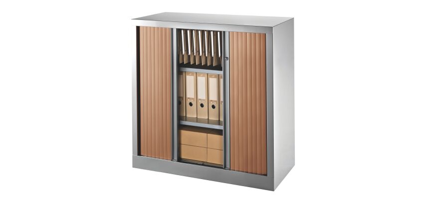 Armoires à rideaux Eco-conçue Décor Monobloc H 100 x L100