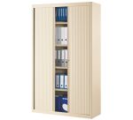 Armoire haute à rideaux monoblocs Eco-conçues 198 x 120 cm