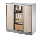 Armoires à rideaux Eco-conçue Décor Monobloc H 100 x L100