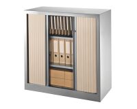Armoires à rideaux Eco-conçue Décor Monobloc chêne H 100 x L100