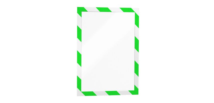 Funda de señalización adhesiva A4 Security Duraframe - Paquete de 2 