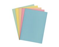 Subcarpetas de colores recicladas A4 60 g Exacompta Paquete de 250