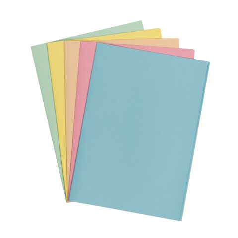 Subcarpetas de colores recicladas A4 60 g Exacompta Paquete de 250 Surtido