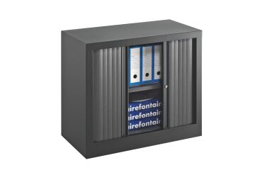 Wardrobe with Eco-designed Classic Monobloc Curtains