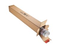 Vierkante verzendkoker 86 x 10,8 x 10,8 cm