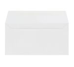 Enveloppe Pollen Clairefontaine blanche 110 x 220 mm - Paquet de 20