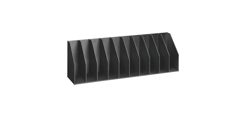 Trieur de classement vertical 10 cases fixes.