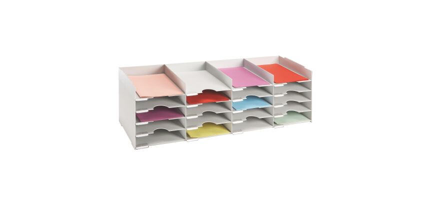 Bloc de classement 20 cases couleur