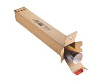 Tube carré d'expédition 70,5 x 10,8 x 10,8 cm