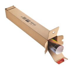 Tube carré d'expédition 70,5 x 10,8 x 10,8 cm