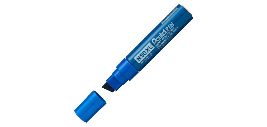 Marqueur permanent Pentel N50XL pointe biseautée de 8 à 15,4 mm