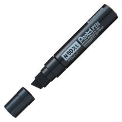 Permanente markter Pentel N50XL met schuine punt van 8 tot 15,4 mm