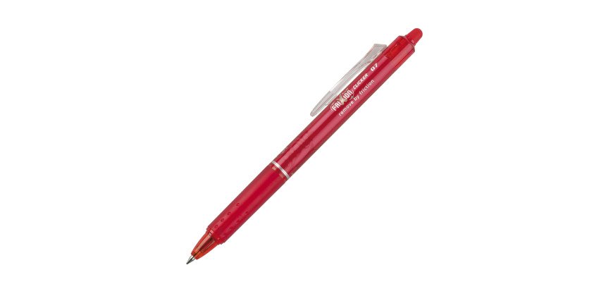 Stylo roller Pilot FriXion Ball Clicker effaçable rétractable pointe 0,7 mm - écriture fine