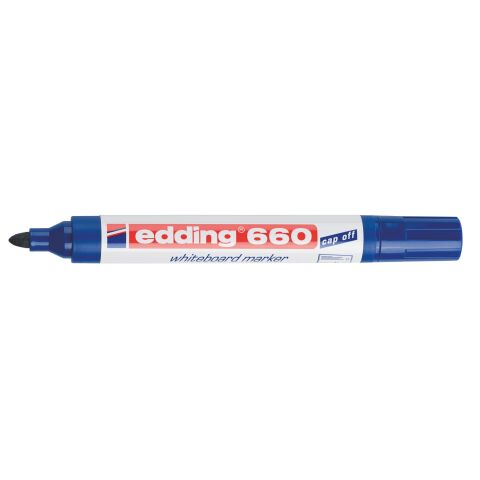 Rotulador de pizarra blanca edding 660 Azul