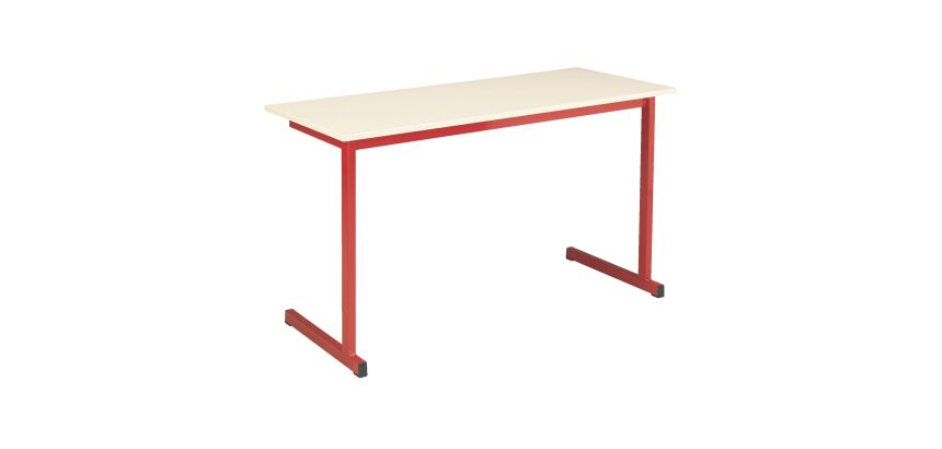 Mesa escolar individual School 130 x 50 cm