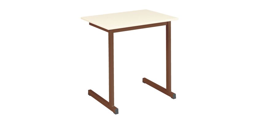 Mesa escolar individual School 70 x 50 cm