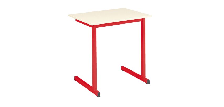 Mesa escolar individual School 70 x 50 cm