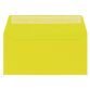 Enveloppe 110 x 220 mm Pollen Clairefontaine 120 g sans fenêtre jaune soleil - Boîte de 200