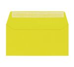 Enveloppe Pollen Clairefontaine jaune soleil 110 x 220 - Boîte de 200