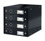 Módulo de clasificación Leitz Click & Store Wow 4 cajones de color