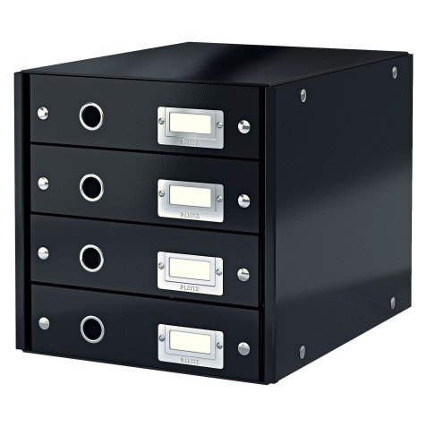 Module de classement Leitz Click&Store Wow 4 tiroirs couleur
