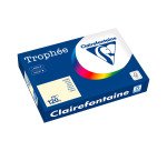 Ramette papier couleur Clairefontaine Trophée couleurs pastel A4 120 gr - 250 feuilles