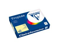 Ream of 250 sheets colored paper A4 120 g Clairefontaine Trophée pastel colors