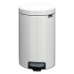 Plastic trash can 5 L round with pedal Brabantia