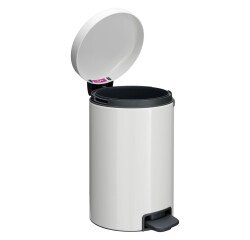 Papelera de metal redonda  con pedal  20 L Brabantia