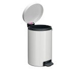 Poubelle 5 litres ronde à pédale Brabantia