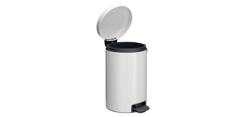 Poubelle métal 20 litres ronde à pédale Brabantia