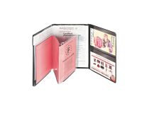 Étui de protection papiers de voiture 3 volets